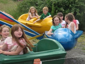 Lark at the Lake Fairground Rides - Festival of Finn, Corofin, Co Clare